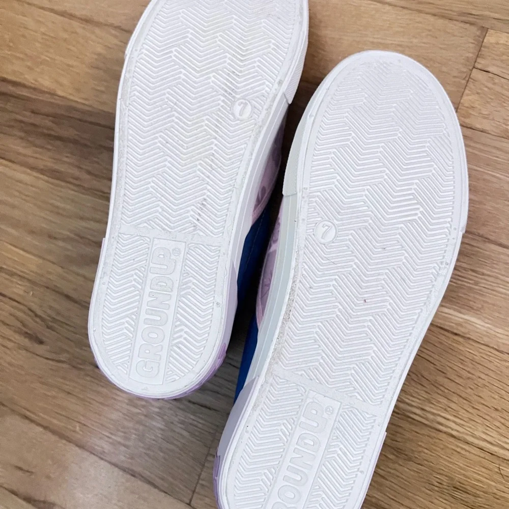 Stitch & Angel Slip-On Shoes - Pink and Blue - Picture 4 of 4